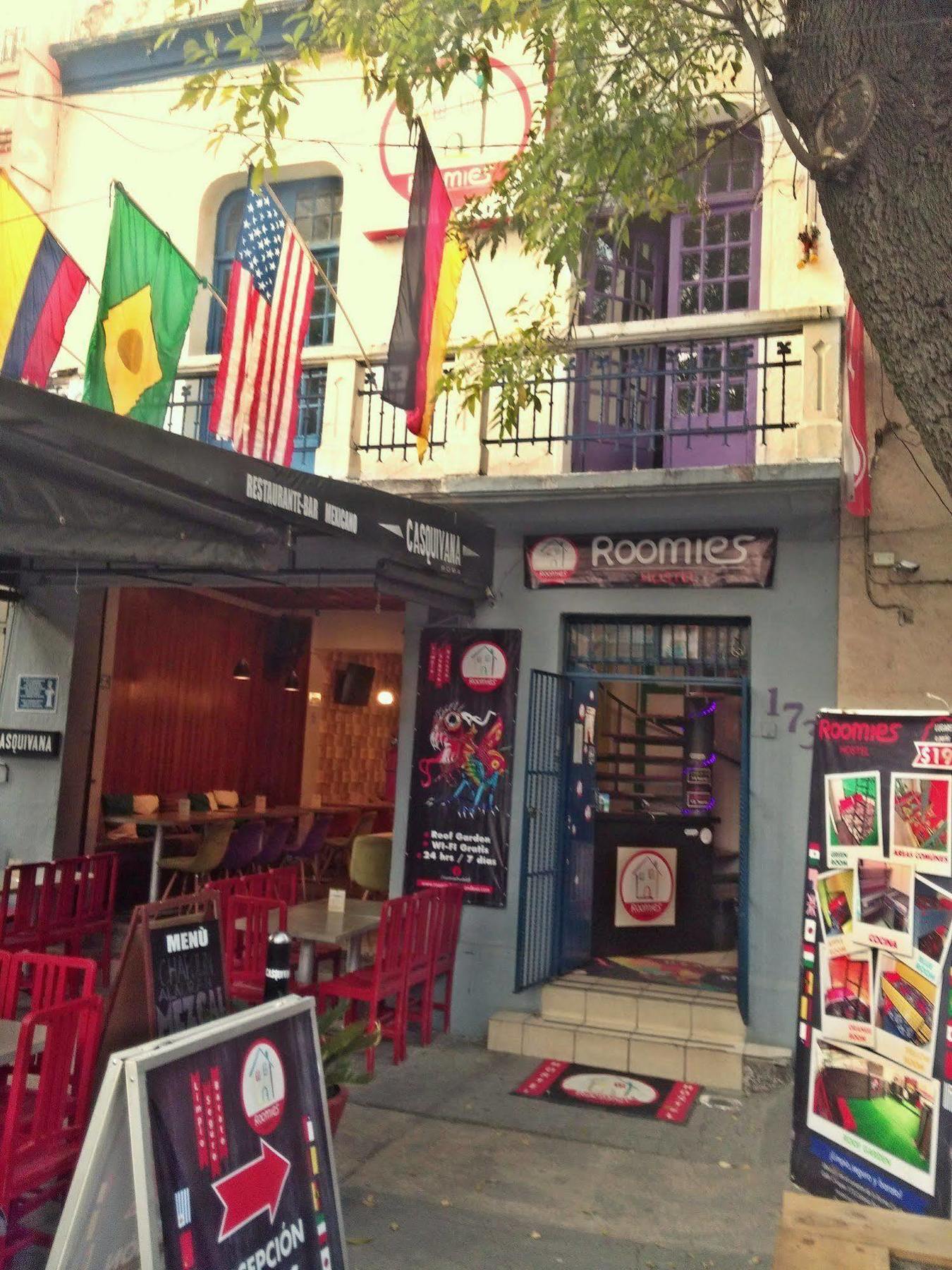 Roomies Hostel Roma เม็กซิโกซิตี้ ภายนอก รูปภาพ